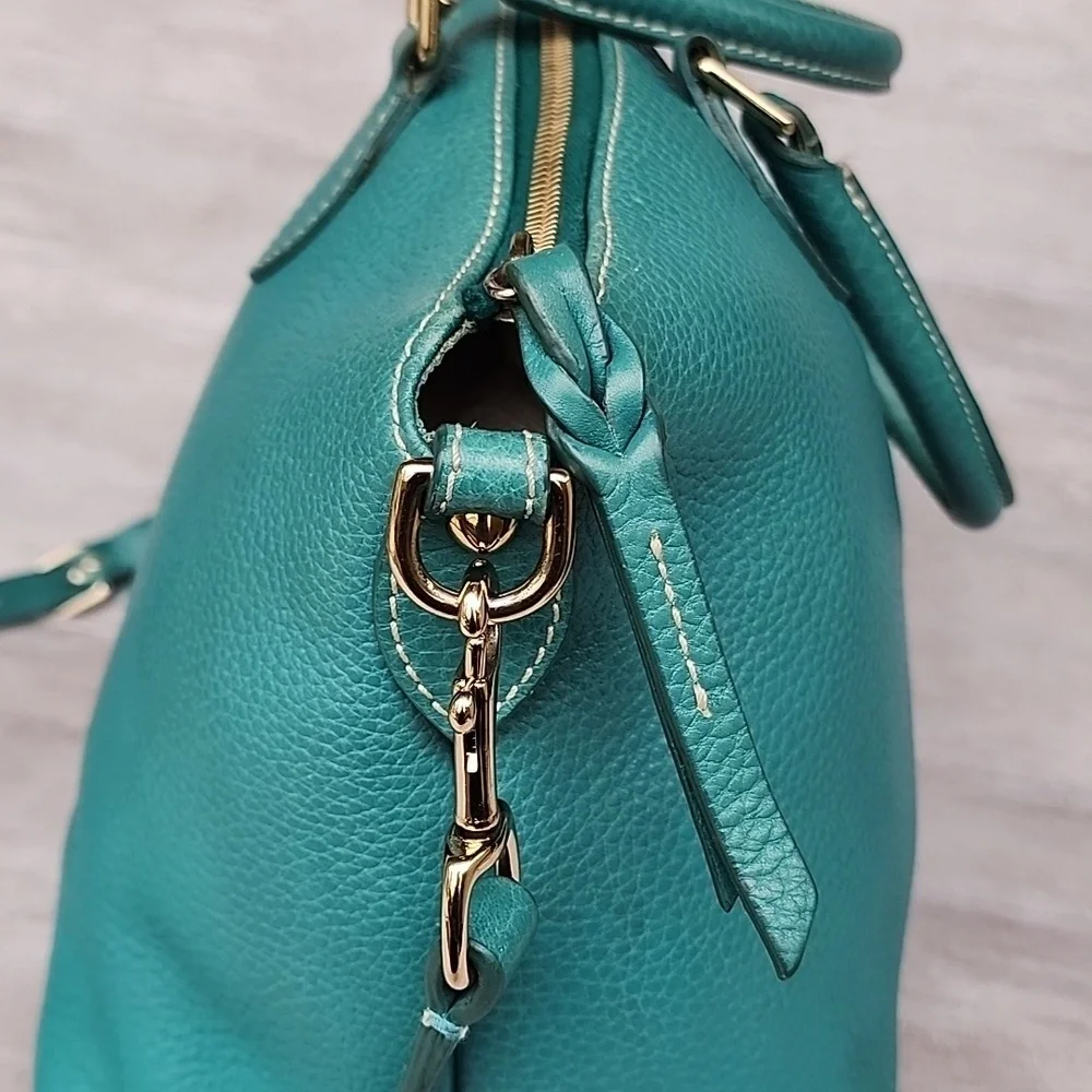 Dooney & Bourke Pebbled Leather Dillen Crossbody Satchel